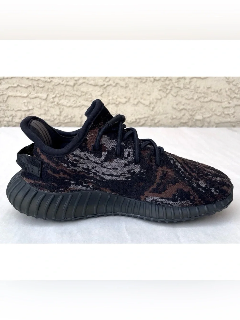Adidas Yeezy Boost 350 V2 MX Kids Size US 12.5K Black Gray Rock Preschool GW3775